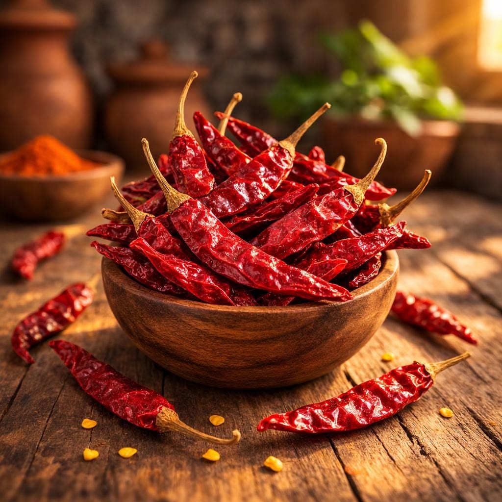 Red chillies